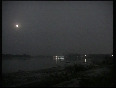 Security mars tourists full moon view of Taj Mahal