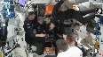 Watch: Warm hugs as Shubhanshu Shukla, 3 others enter space station
